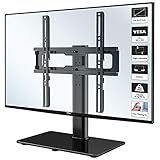 Capacidad: base de vidrio de seguridad templado de 8 mm con un tamaño de 425 x 260 mm, que sirve como lugar para los componentes AV. Los pies antideslizantes de goma protegen contra arañazos