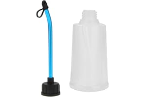 ShareGoo Universal RC Nitro Fuel Filler Refill Bottle 250CC Oil Bottle Compatible with HSP HPI Tamiya Traxxas Gas Nitro Model RC Car Truck Tank,White