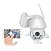 Produktbild GYGUYHIHY Überwachungskameras Swivel Kameras WiFi Outdoor 1080P Zwei-Wege-Audio Wireless Smart Kamera PTZ High-Speed-Dome IP wasserdichte Kamera