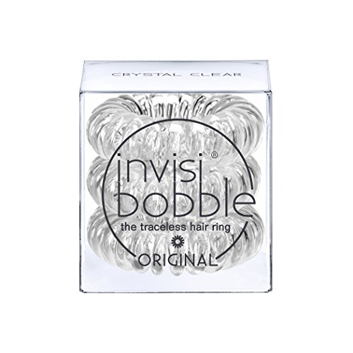 Invisibobble Original Haargummis, Crystal Clear, 1er Pack (1 x 3 Stück) - 2
