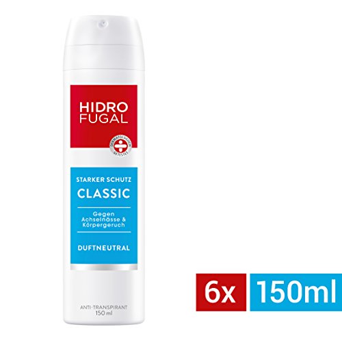 Hidrofugal Anti-Transpirant Classic Spray, 6er Pack (6 x 150 ml) - 2
