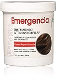 Uso recomendado en cabello natural seco, rizado, seco, decolorado, con permanente, relajado (producto del uso de alisadores) y cabello con puntas partidas y propenso a la rotura.