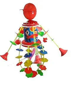 Khasala Brothers Jhoomer Musical Merry Go Round Toy for Baby with Soothing Sound for Kids ( Multicolor )