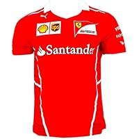 Ferrari F1 Racing Replica SF Team Puma Camiseta Rojo Oficial 2017