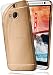 Produktbild moex Ultra-Clear Case [Vollständig Transparent] passend für HTC One M8 | rutschfest und extrem dünn - Fast unsichtbar, Gold