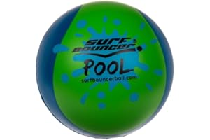 BLUECHOLON Ballon sauteur pour piscine Surf Bouncer, env. 7 cm, 3 couleurs assorties