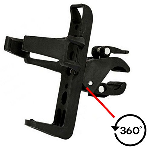 Eurosell Flaschenhalter Flaschen Getränke Halter Halterung Fahrrad – Montage ohne Bohren - 2