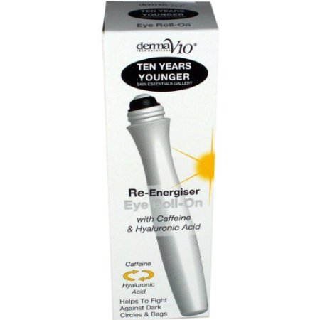 Derma V10 Ten Years Younger Caffeine Eye Roll On