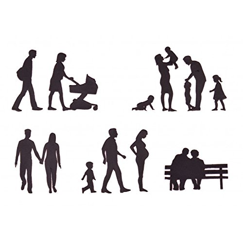 Patchwork Cutter Family Silhouette Set - 3