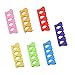 FACILLA® 7pcs Colorful Nail Art Finger Toe Soft Foam Separator Manicure Pedicure Tool
