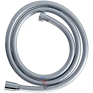 MHS Health Faucet Pipe Heavy Rubber Hose Metallic Gray, Health Faucet Pipe, Hand Shower Pipe, Shower Tube for Bathroom (1 MTR)