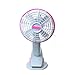 Japace® Multifunctional Portable Mini Clip Fan for Baby Stroller Baby Cots Playpens Desks In the car Table Desk Clip-on With USB Cable Built-in lithium battery(Random Colour)