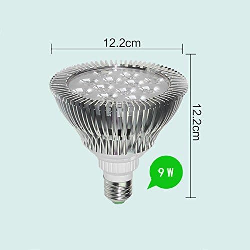 IAGM LED Grow Light Plant lamp E27 18W LED plant lamps for houseplants, flowers and vegetables , B
