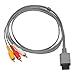 Produktbild JAIS AV TV Audio Kabel 3 Chinch Scart Kabel für Nintendo Wii