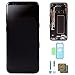 Produktbild KR-NET Komplett AMOLED LCD Bildschirm Display + Touchscreen Glas Digitizer + Rahmen Gehause für Samsung Galaxy S8+ Plus G955F Midnight Black
