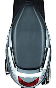 Guance Black Scooty/Scooter Seat Cover for Suzuki Burgman Street 125