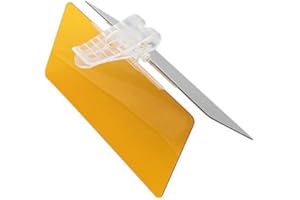 Brussels08 Anti-Dazzle Vehicle Visor Sunshade Windshield Extender Sun UV Visor Blocker Eye Protector Mirror Goggles Shield Fold Flip Car Day and Night Vision Anti-glare Visor Shade for Any Car, Truck