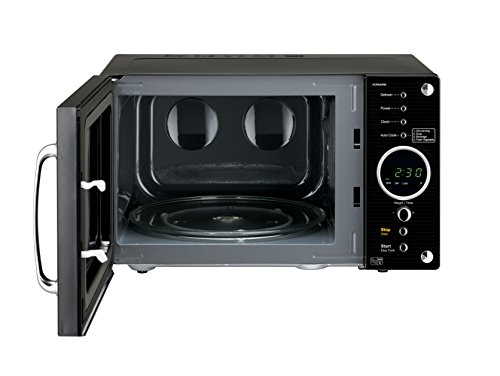 Daewoo Retro Microwave Oven, 23 Litre, Black