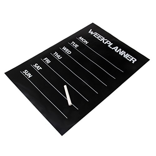 Selbstklebend Wochenplaner Tafel Wandtattoo Plus 1 Kreide 45 x 30 cm - 6