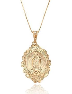 Heilige Maria Magdalena Kette, 18K echt vergoldet Callissi Schmuck