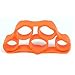 Produktbild Beweglicher Fitness-Handfinger-Trainer-Band-Spannungs-Werkzeug Kraft-Ausübender Muskelkraft-Silikon-Expander-Trainings-Erholung - Orange
