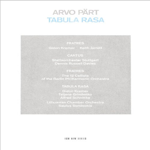 Arvo Part: Tabula Rasa