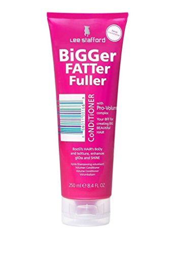 Lee Stafford Bigger Fatter Fuller Conditioner for Volumising and Texturising Hair, 250 ml