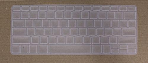 Saco Silicone Keyboard Protector Skin Cover for Apple ME293HN/A MacBook Pro - 15.4 inch-Transparent