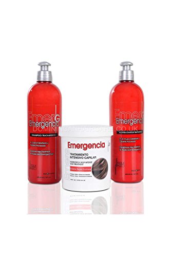 Toque magico emergencia Keratin shampoo, balsamo e cheratina cheratina maschera da 453 ml ciascuno