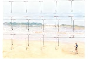 GODTKOWTY 5pcs Sea Fishing Rigs, Pre-Tied Flapper Rigs with Long Shank Hooks, Sizes 1, 2/0 for Beach Casting, Shore Fishing - for Flounder, Whiting, Bass, Plaice