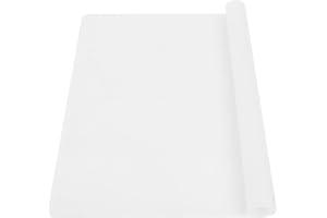 SOSMAR Large Silicone Mats for Worktops 70x50cm, Kitchen Worktop Protector, Silicone Sheet for Resin, Heat Resistant, Non-Slip, Waterproof, Craft Painting Mat, Translucent