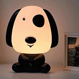 La pequeña lámpara de PERRITO (basset hound) es perfecta para decorar habitaciones de niños