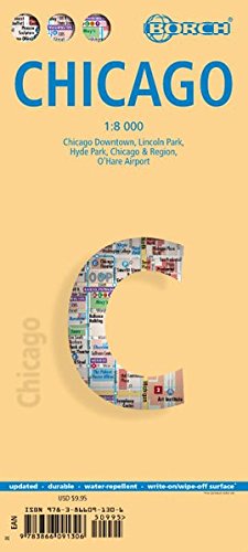 Download Chicago: 1:8 000. Einzelkarten: Chicago Downtown 1:8 000, Lincoln Park 1:16 000, Hyde Park 1:20 000, Chicago & Region 1:250 000, O´Hare Airport 1: 22 500, Public Transportation CTA (Borch Maps) Download Chicago: 1:8 000. Einzelkarten: Chicago Downtown 1:8 000, Lincoln Park 1:16 000, Hyde Park 1:20 000, Chicago & Region 1:250 000, O´Hare Airport 1: 22 500, Public Transportation CTA (Borch Maps)