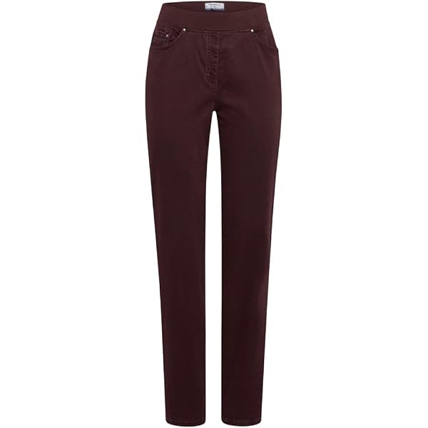 Damen Pamina Cosy Winter Cotton Hose – Schlanke Pull-On Hose Mit Swarovski-Elementen, Baumwollmix, Elastisch