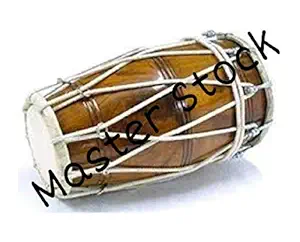 Master Stock STOCK MANIA 001 Musical Sheesham Wood Studio Style Dholak (Dholki)