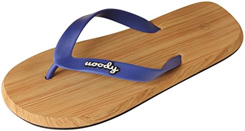 uoody Flip Flops For Women and Men, Flexible, Cute, Most Comfortable, Casual Summer Flip Flop (Blue 9)