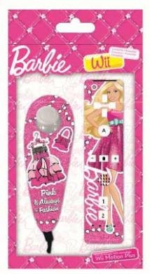 Preisvergleich Produktbild Indeca Kit Wii Remote+Nunchuck CT129 Barbie