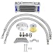 Produktbild KIMISS 65 ml Motorrad Ölkühler Motorölkühler Kühler Kit