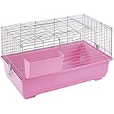 Little Friends Kaninchenkäfig, 80cm, Rosa