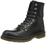 bullboxer stiefel 38  BULLBOXER Damen Stiefel Boots, 875M82701G, Gr. 38 EU, Schwarz (Black 2495)
