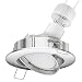 Produktbild parlat LED Decken-Einbaustrahler CIRC chrom matt schwenkbar GU10 4,5W 340lm warm-weiß