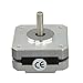 Produktbild stepperonline kurz Körper NEMA 17 Schrittmotor Bipolar 1 A 13 Ncm/18.4oz. in 42 x 42 x 20 4-wires