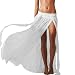 Imported Sexy Bikini Swimsuit Sheer Beach Maxi Skirt Veil Dress Swimwear White RS.780.00