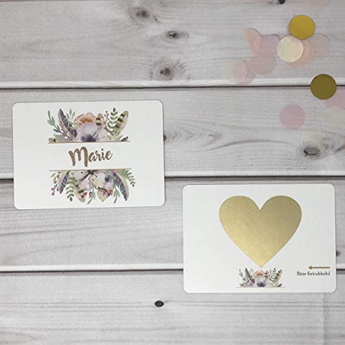 Karte Willst du meine Trauzeugin sein, Rubbelkarte, Hochzeit, Trauzeugin fragen, Personalisierte Geschenke