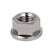 Produktbild sourcingmap® M10 x 1,25 mm TC4 Titan Ti Bundmutter für Schrauben DIN 6923 SCHRAUBE-Verschluss