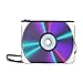 Price comparison product image Colourful Refraction Effects On Dvds Pattern Custom High-grade Nylon Slim Clutch Bag Cross-body Bag Shoulder Bag