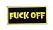 Produktbild rabana Fuck Off Funny Worte Patch für Heimwerker-Applikation Eisen auf Patch T Shirt Patch Sew Iron on gesticktes Badge Schild Kostüm