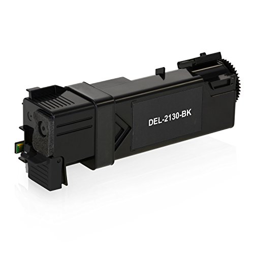 4 Toner kompatibel zu Dell 2130cn, 2135cn – Schwarz 2.000 Seiten, Color je 2.000 Seiten - 2