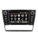 Produktbild LIKECAR 7 Zoll Autoradio Car DVD GPS Navigation Headrest Monitor für BMW E90/E91/E92/E93/318/320/325 Multimedia System mit Bluetooth Lenkradkontrolle IPOD MP3 Video FM AM RDS Canbus Audio Touch Screen Dual Zone Deutsch menu