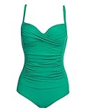 bañador verde fluor mujer Ocasión: Piscina, Playa Imposes Mujer Bañadores de Una Pieza Playa Piscina Bikinis Ropa de Baño Verde Talla-8